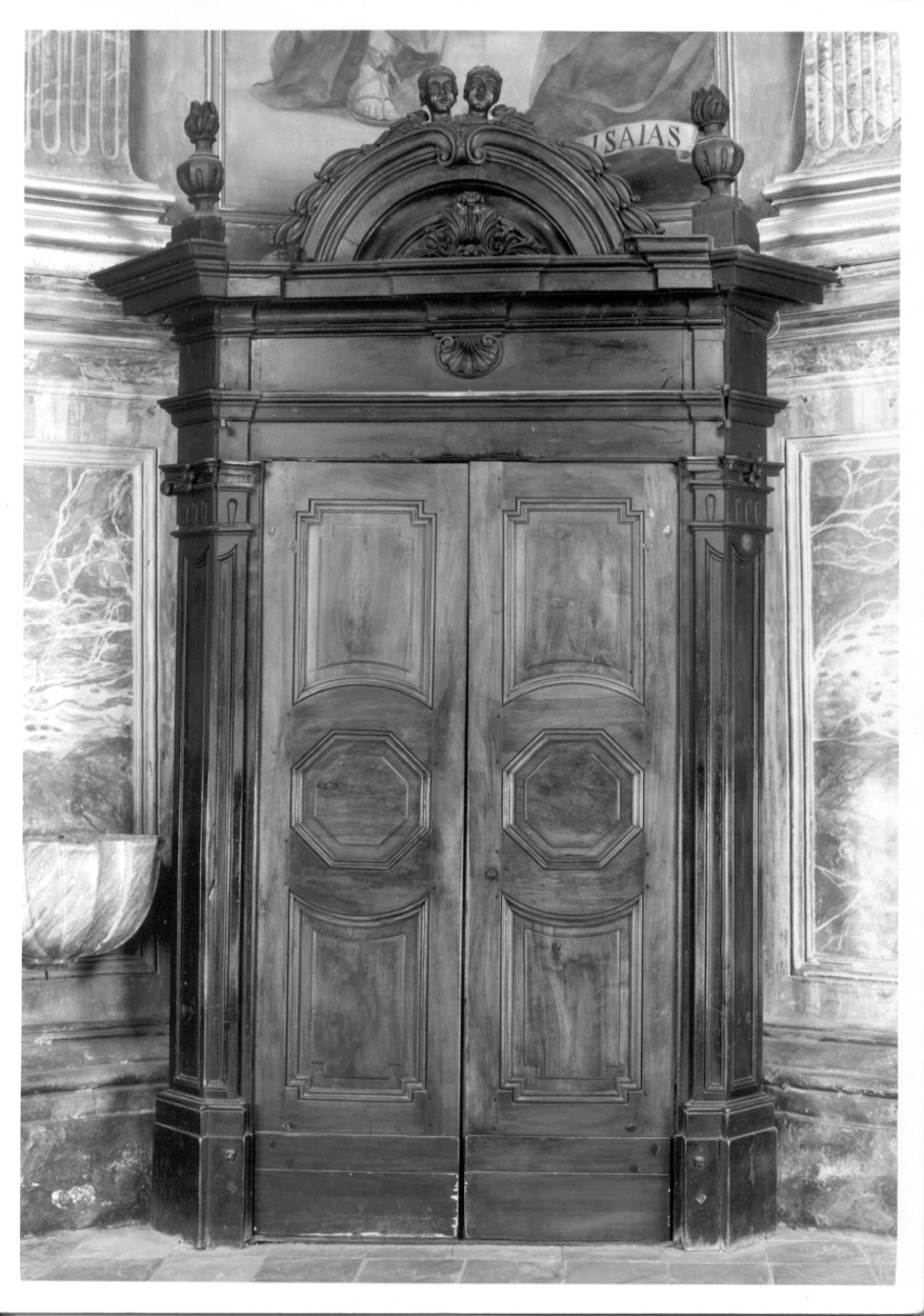 bussola d'ingresso, serie - ambito cuneese (prima metà sec. XIX)