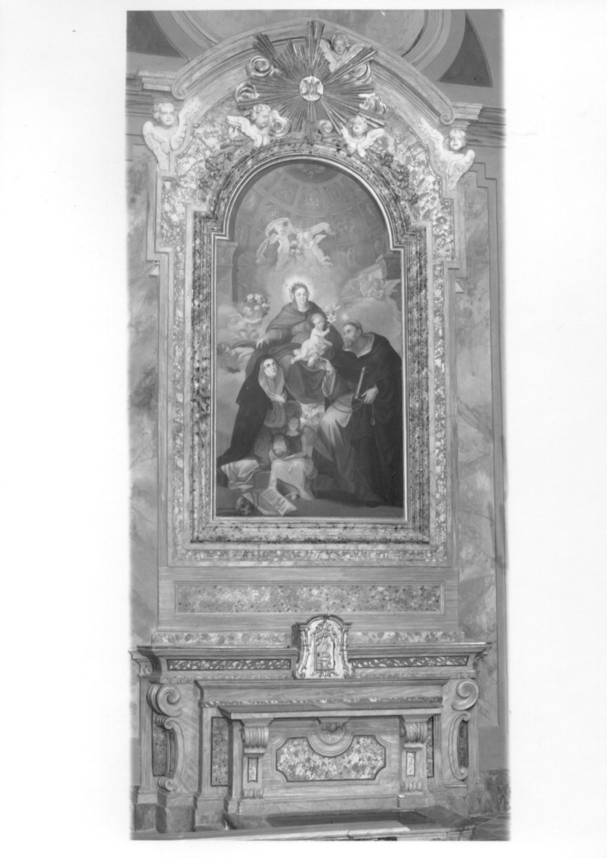 CHERUBINI (altare, insieme) di Cattaneo Andrea, Cattaneo Domenico (ultimo quarto, primo quarto sec. XVIII, sec. XIX)