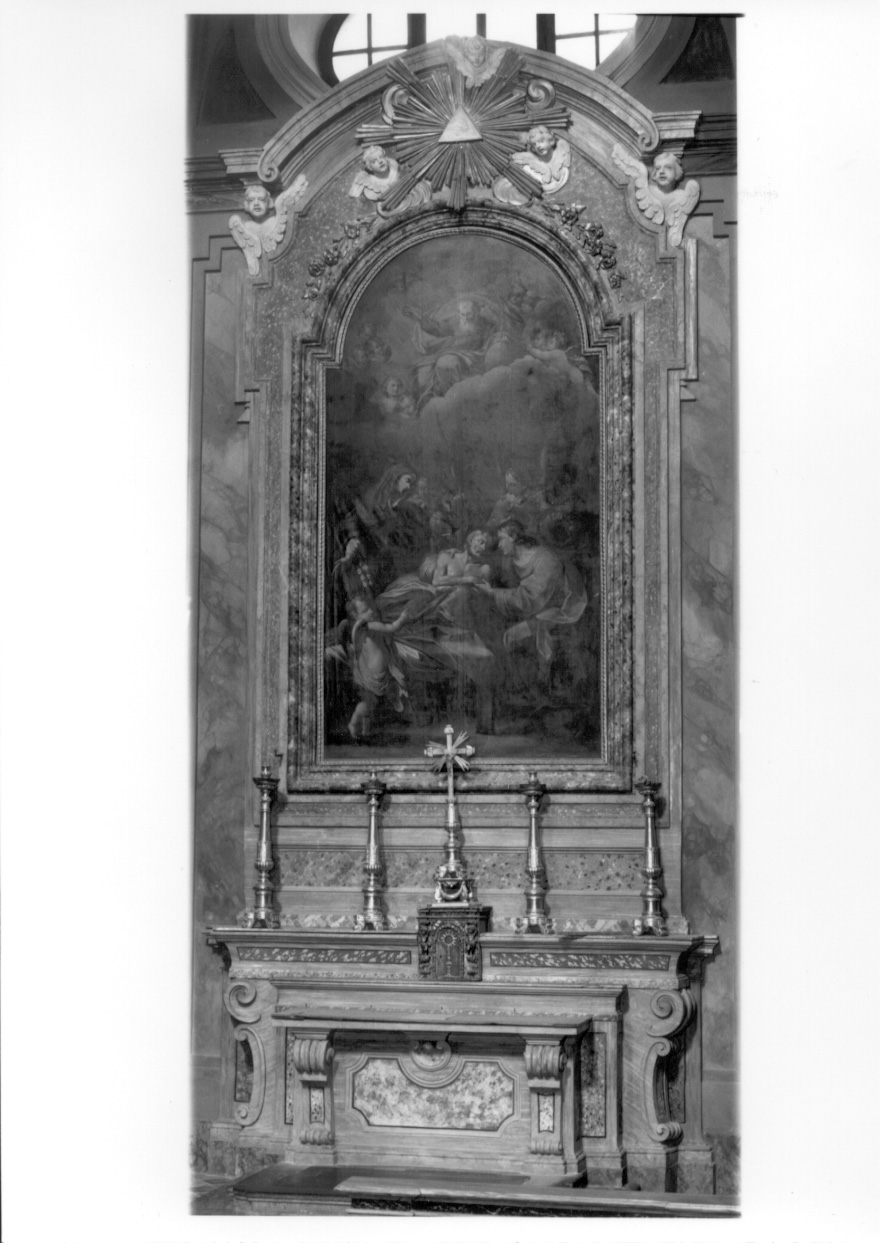 cherubini (altare, insieme) di Cattaneo Andrea, Cattaneo Domenico (ultimo quarto, primo quarto sec. XVIII, sec. XIX)