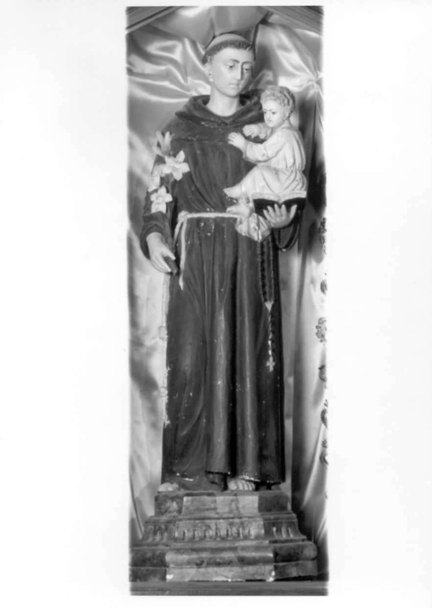 SANT'ANTONIO DA PADOVA (statua, opera isolata) - ambito italiano (primo quarto sec. XX)