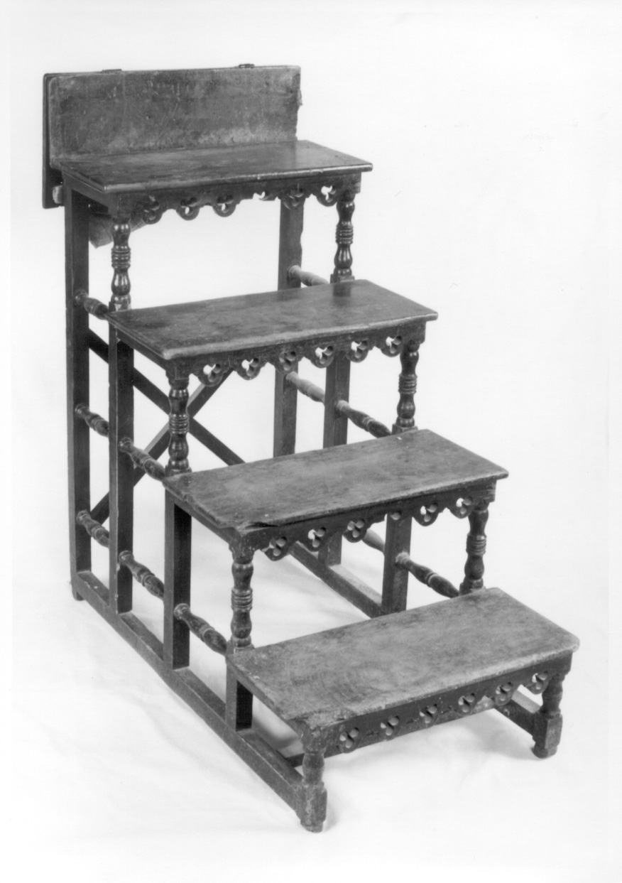 scaletta, opera isolata - bottega piemontese (prima metà sec. XIX)