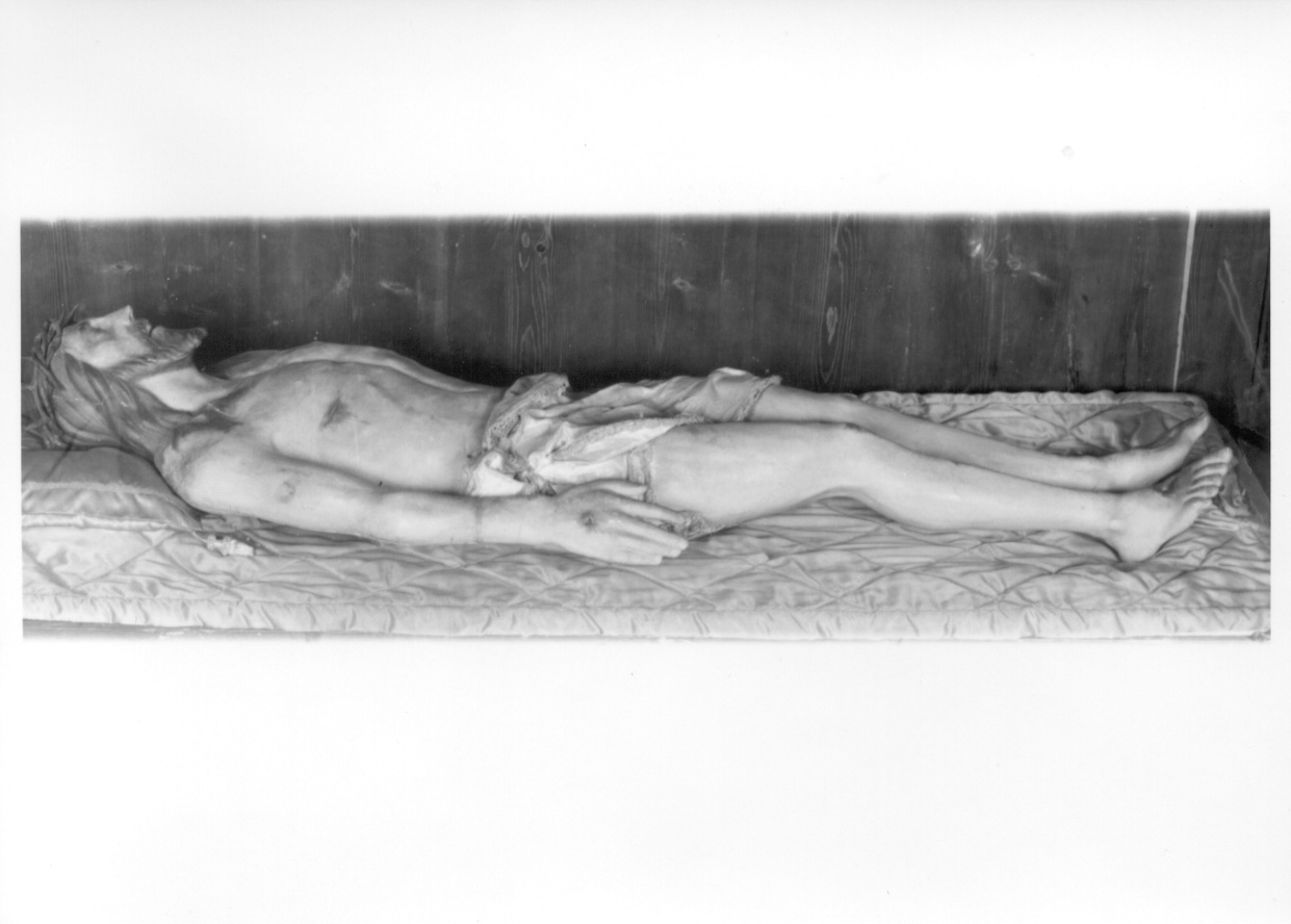 CRISTO MORTO (statua, opera isolata) - ambito italiano (primo quarto sec. XX)