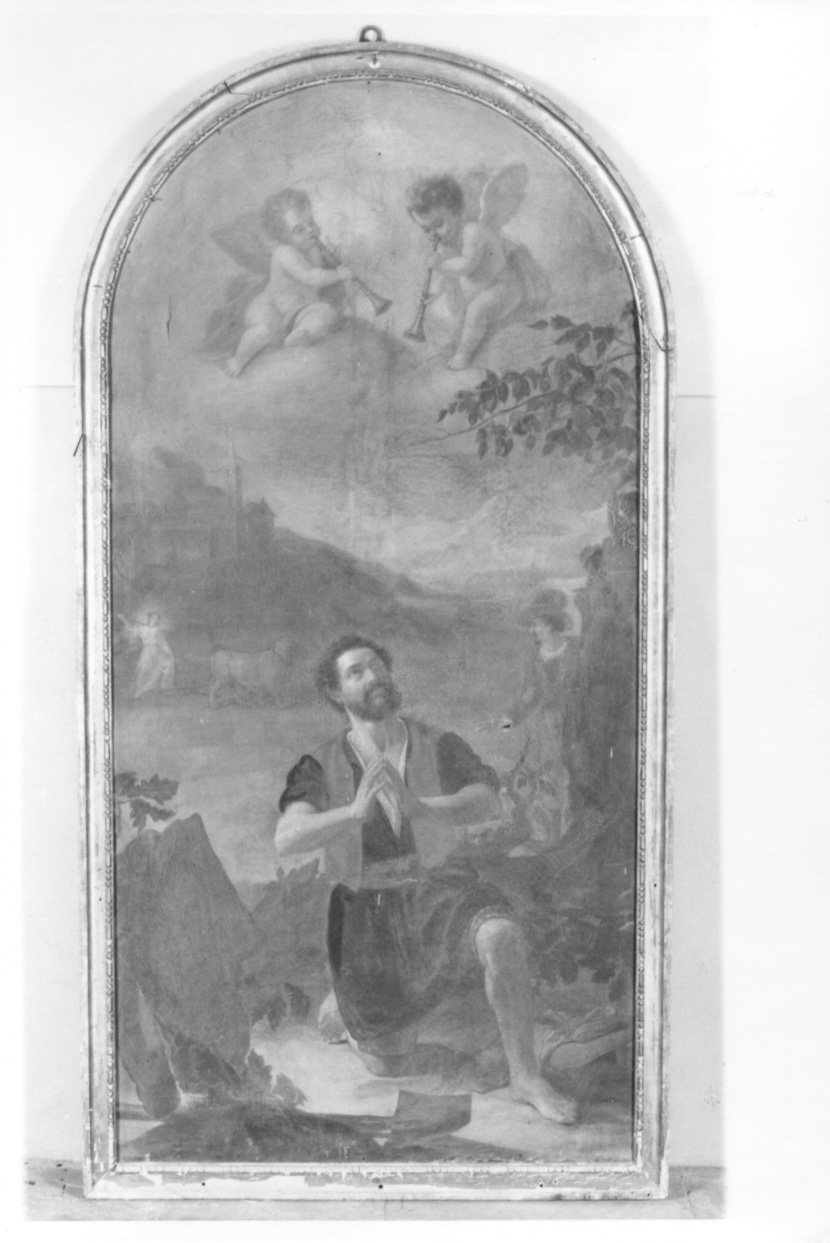 Sant'Isidoro (dipinto, opera isolata) - ambito piemontese (terzo quarto sec. XIX)