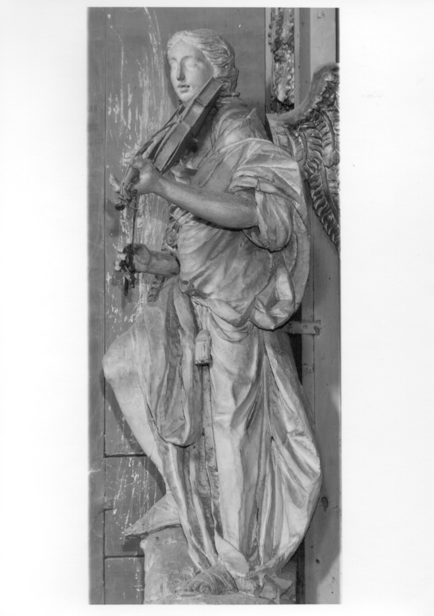angelo musicante (scultura, opera isolata) di Giedo Giovanni, Bay Benedetto (inizio sec. XIX)