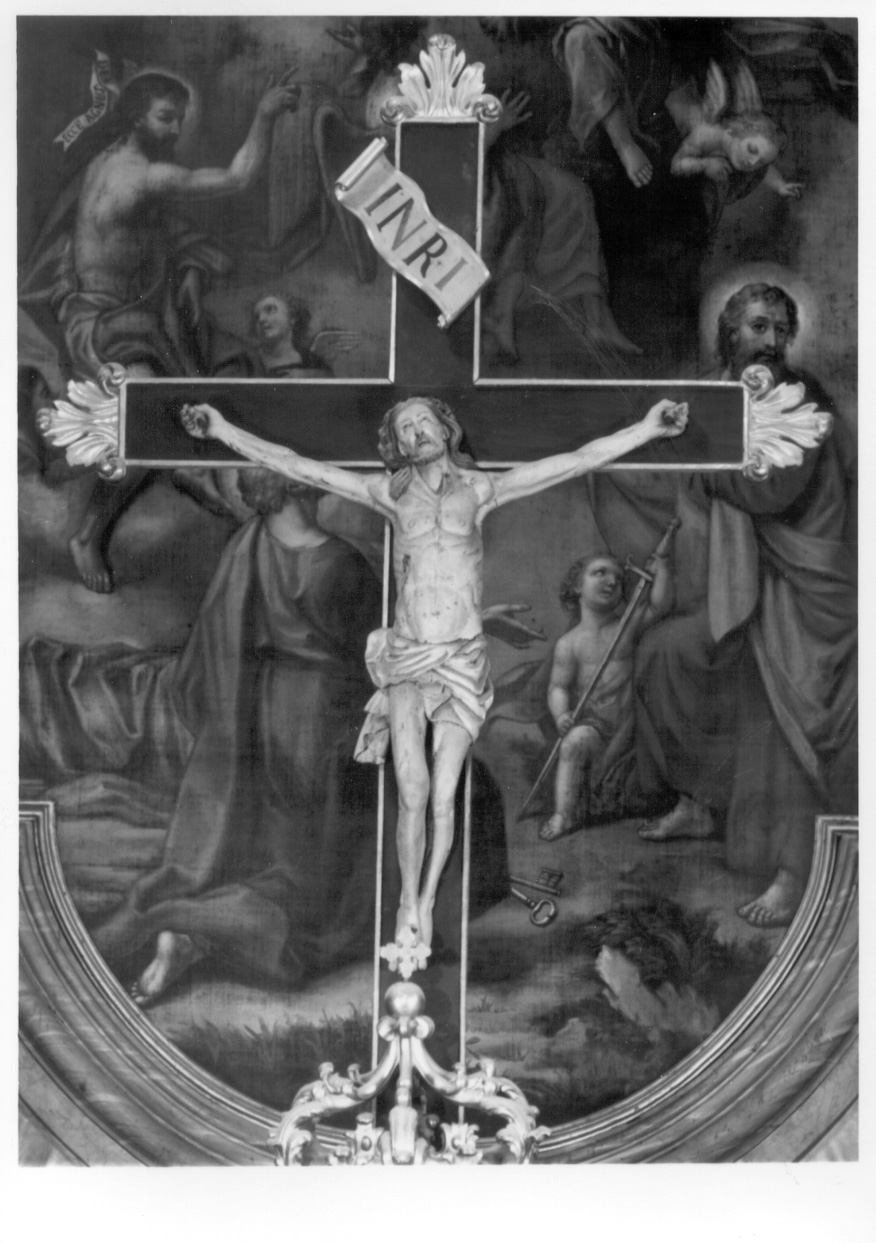 Cristo crocifisso (crocifisso, opera isolata) - ambito piemontese (prima metà sec. XIX)