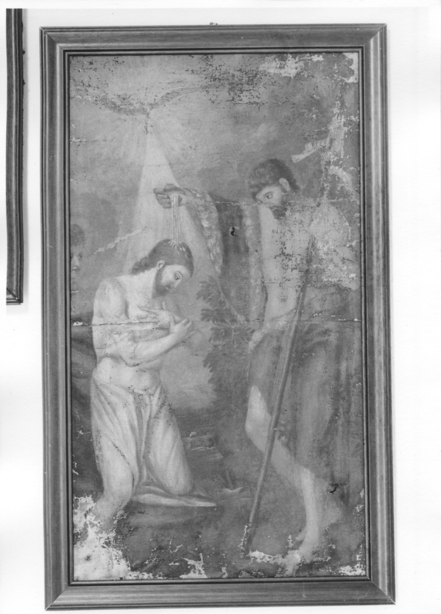 BATTESIMO DI CRISTO (dipinto, opera isolata) - ambito piemontese (seconda metà sec. XIX)