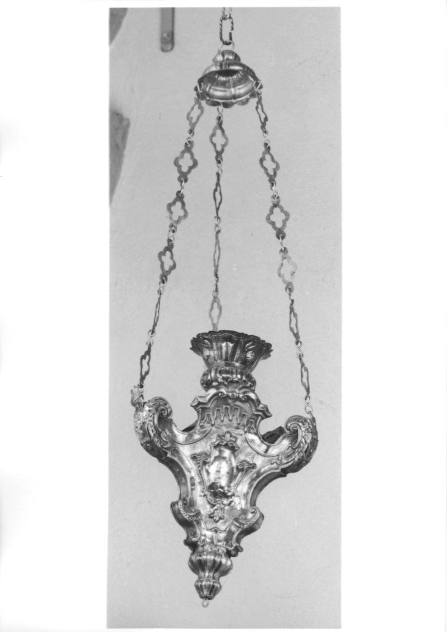 lampada pensila, serie - ambito piemontese (prima metà sec. XIX)