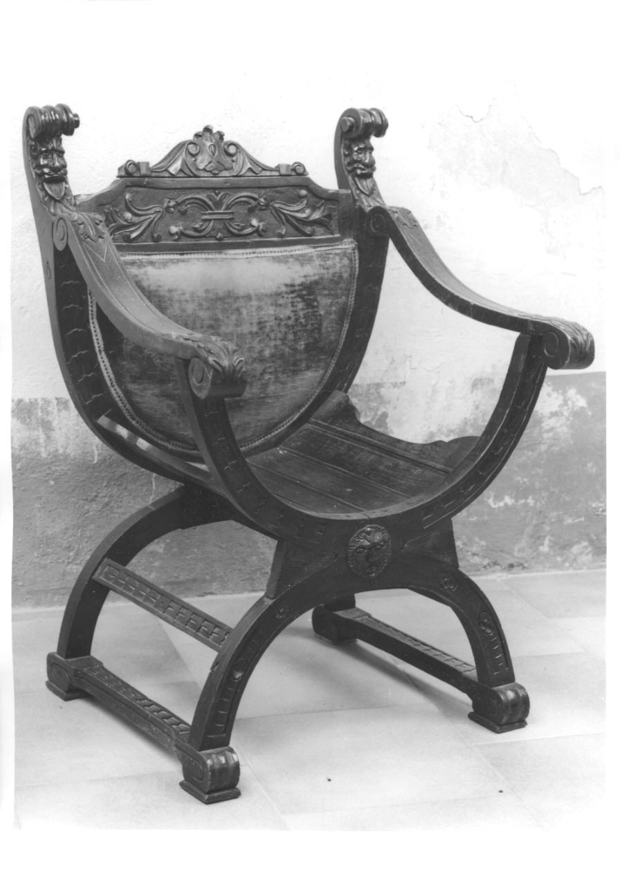 seggiolone, opera isolata - bottega ligure (?) (seconda metà sec. XIX)