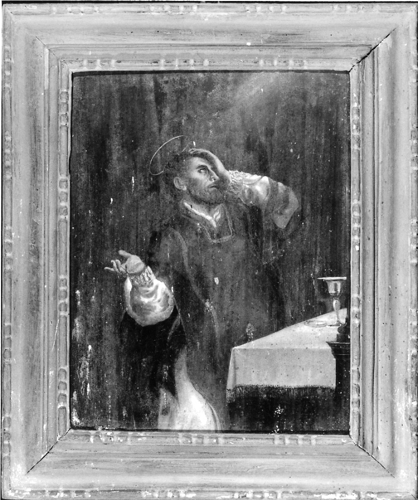 Sant'Andrea Avellino (dipinto, opera isolata) di Boeris Aventino (terzo quarto sec. XIX)