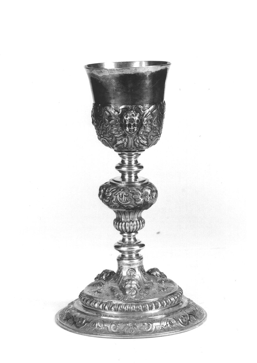 calice, opera isolata - manifattura piemontese (sec. XVIII)