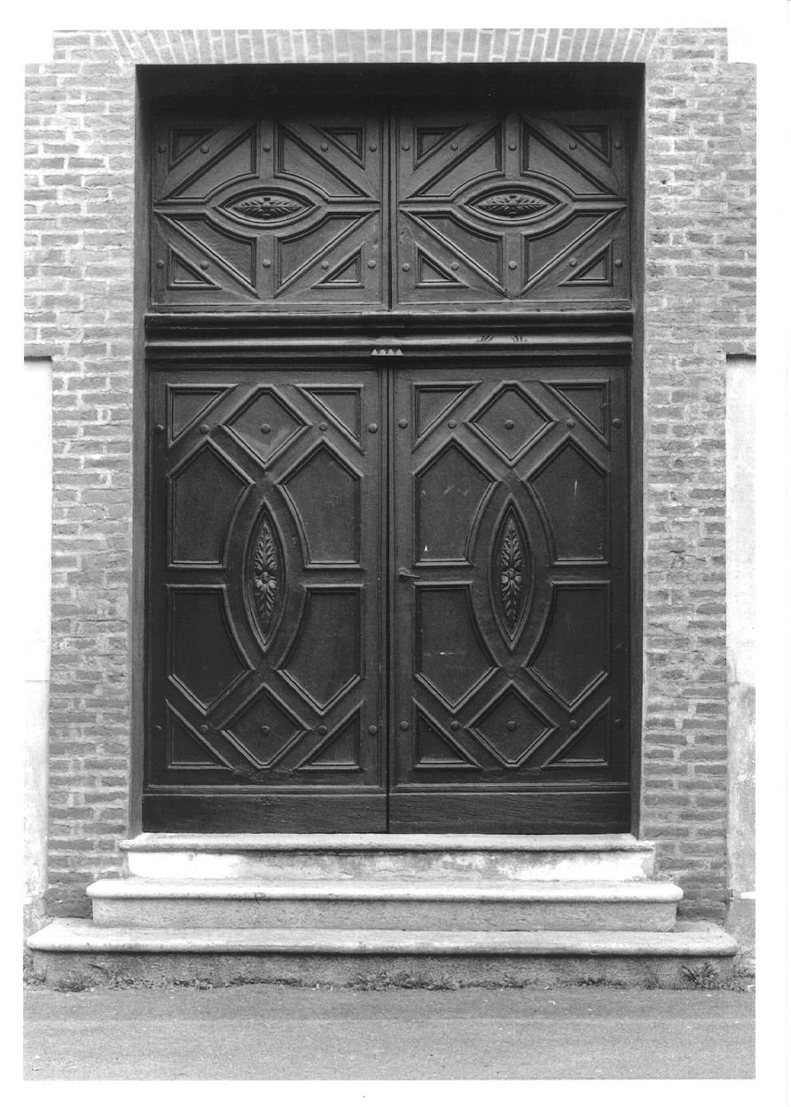 porta, opera isolata - ambito piemontese (inizio sec. XIX)