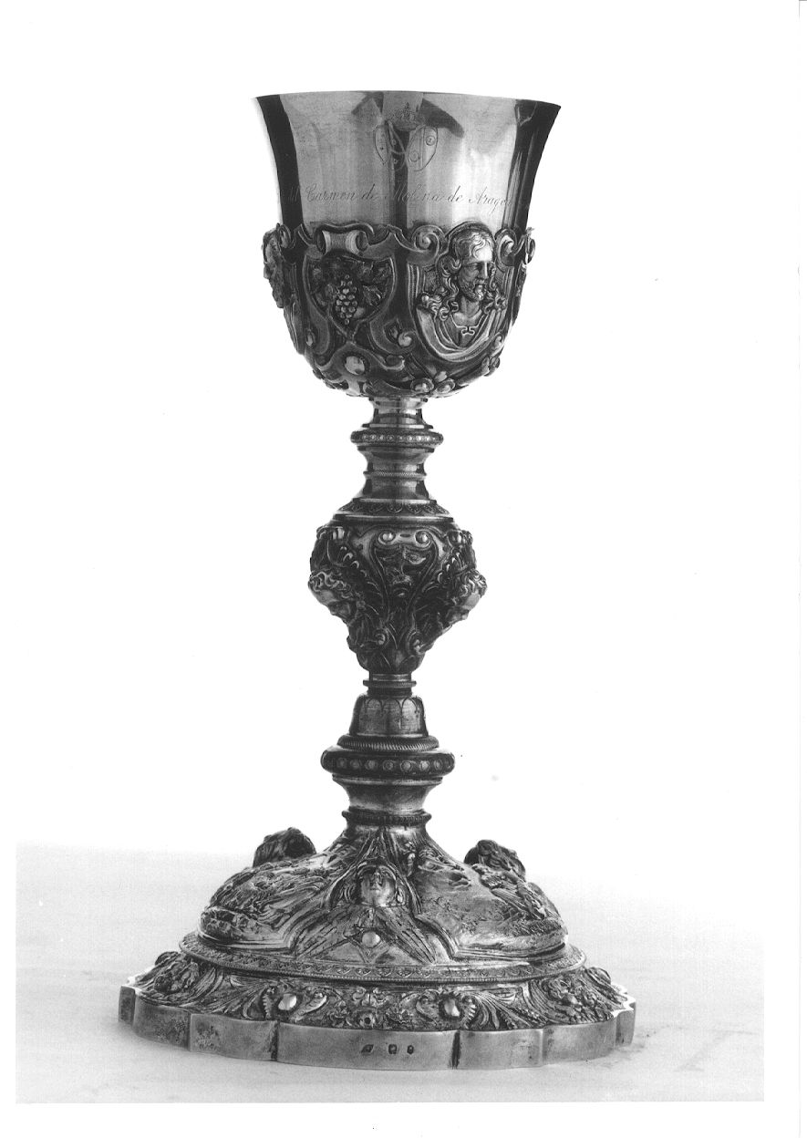 calice, opera isolata - ambito spagnolo (fine/inizio secc. XIX/ XX)