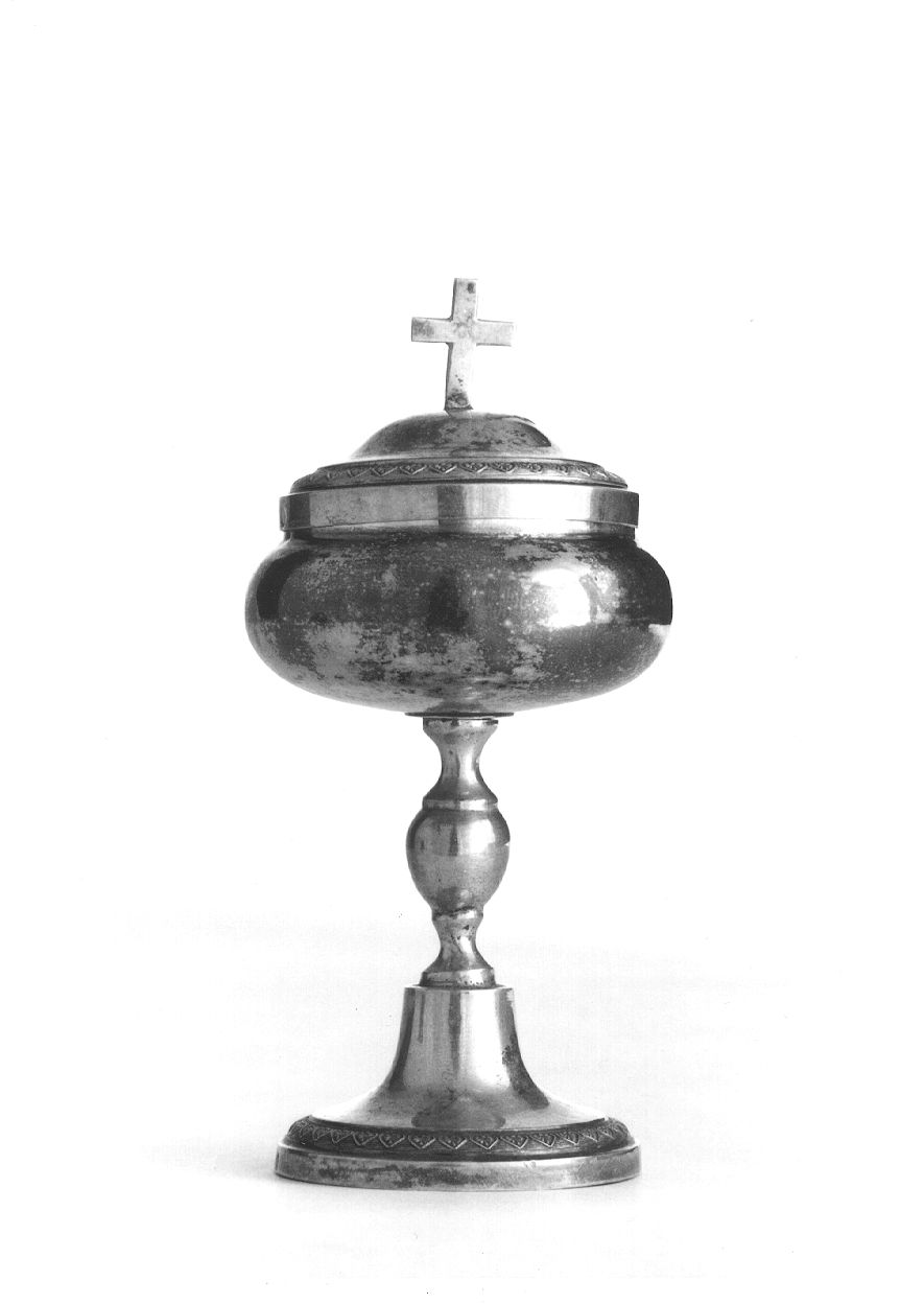 pisside, opera isolata - ambito piemontese (fine/inizio secc. XIX/ XX)