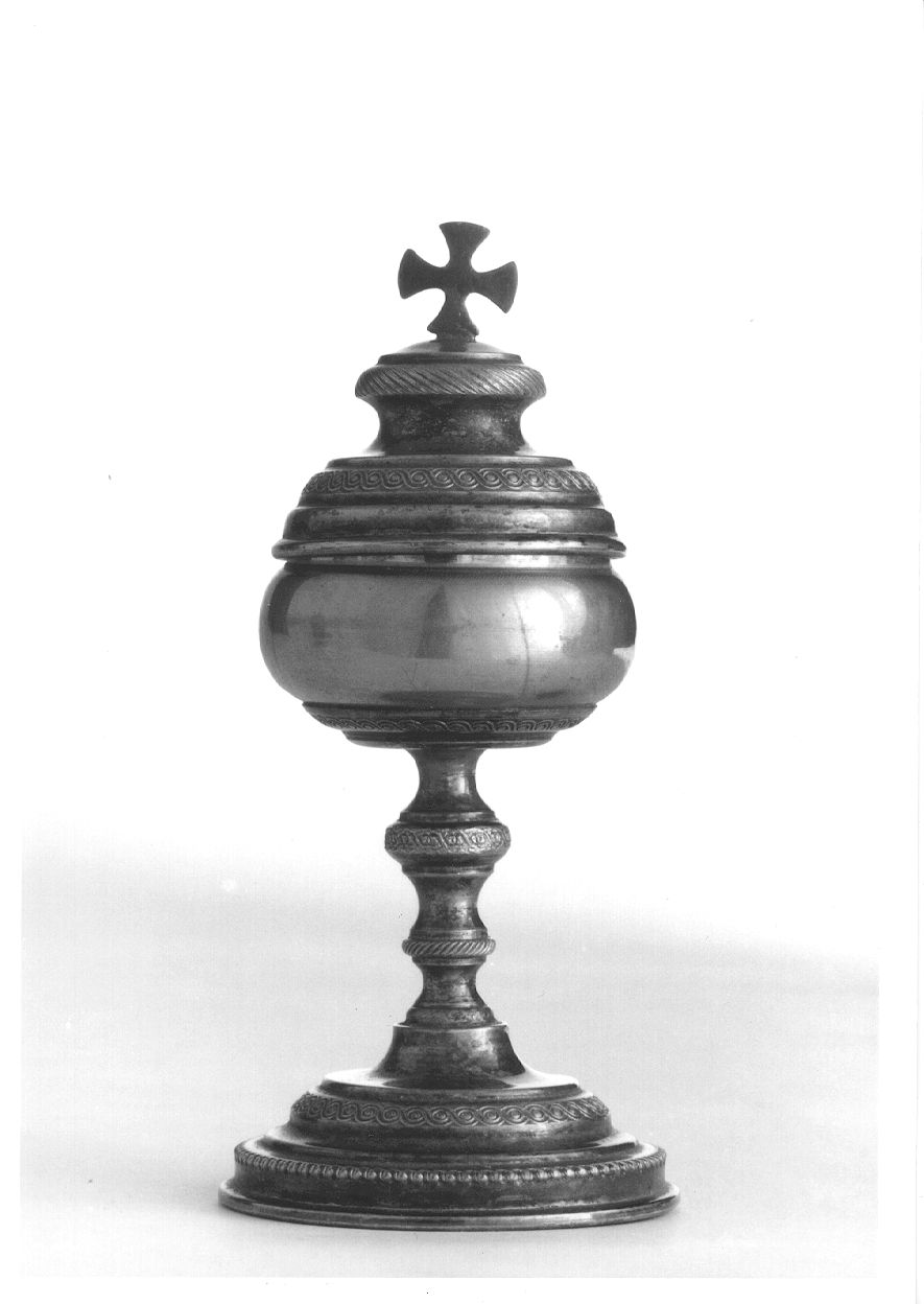 pisside, opera isolata - ambito piemontese (seconda metà sec. XIX)