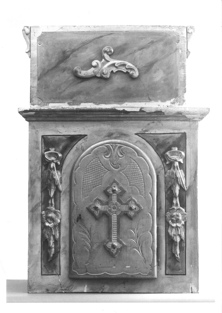 tabernacolo, opera isolata - bottega piemontese (fine/inizio secc. XVIII/ XIX)