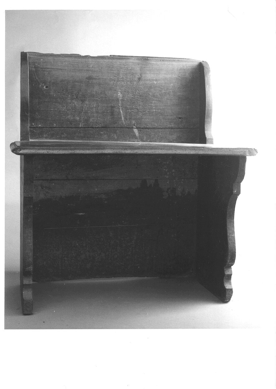 panca, opera isolata - bottega monregalese (seconda metà sec. XIX)