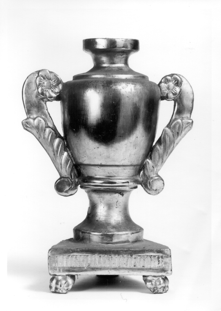 vaso da fiori, serie - bottega piemontese (prima metà sec. XIX)