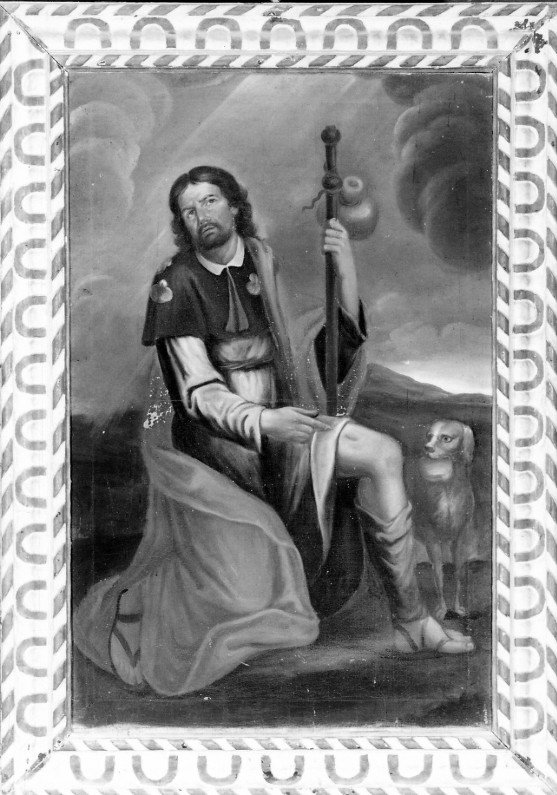 SAN ROCCO (dipinto, opera isolata) di Ramasso (secondo quarto sec. XVIII)