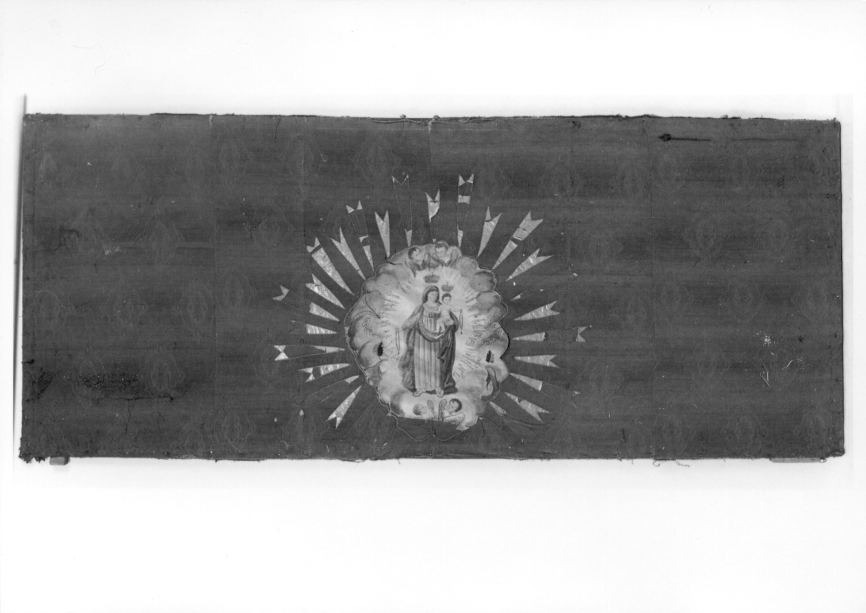 MADONNA DEL ROSARIO (paliotto, opera isolata) - ambito piemontese (inizio sec. XIX)