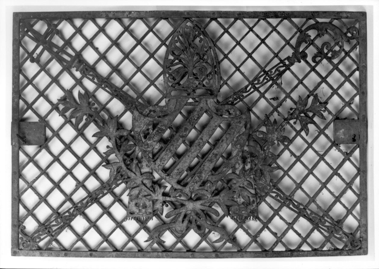 cancello di balaustrata, elemento d'insieme - ambito piemontese (seconda metà sec. XVIII)