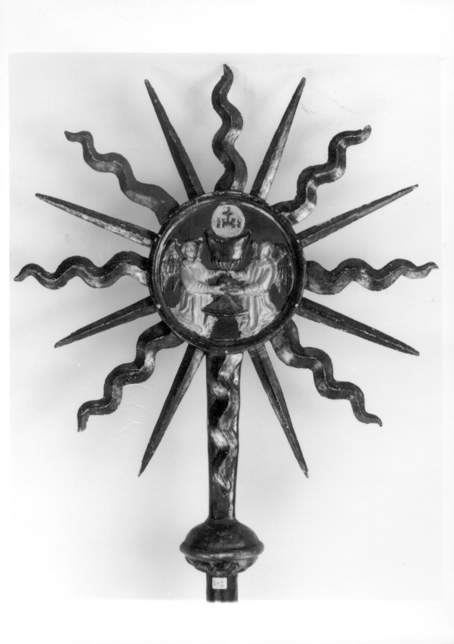 emblema di confraternita, opera isolata - ambito Francia sud-orientale (seconda metà sec. XIX)