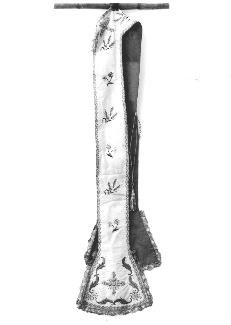 stola, opera isolata - ambito piemontese (primo quarto sec. XIX)