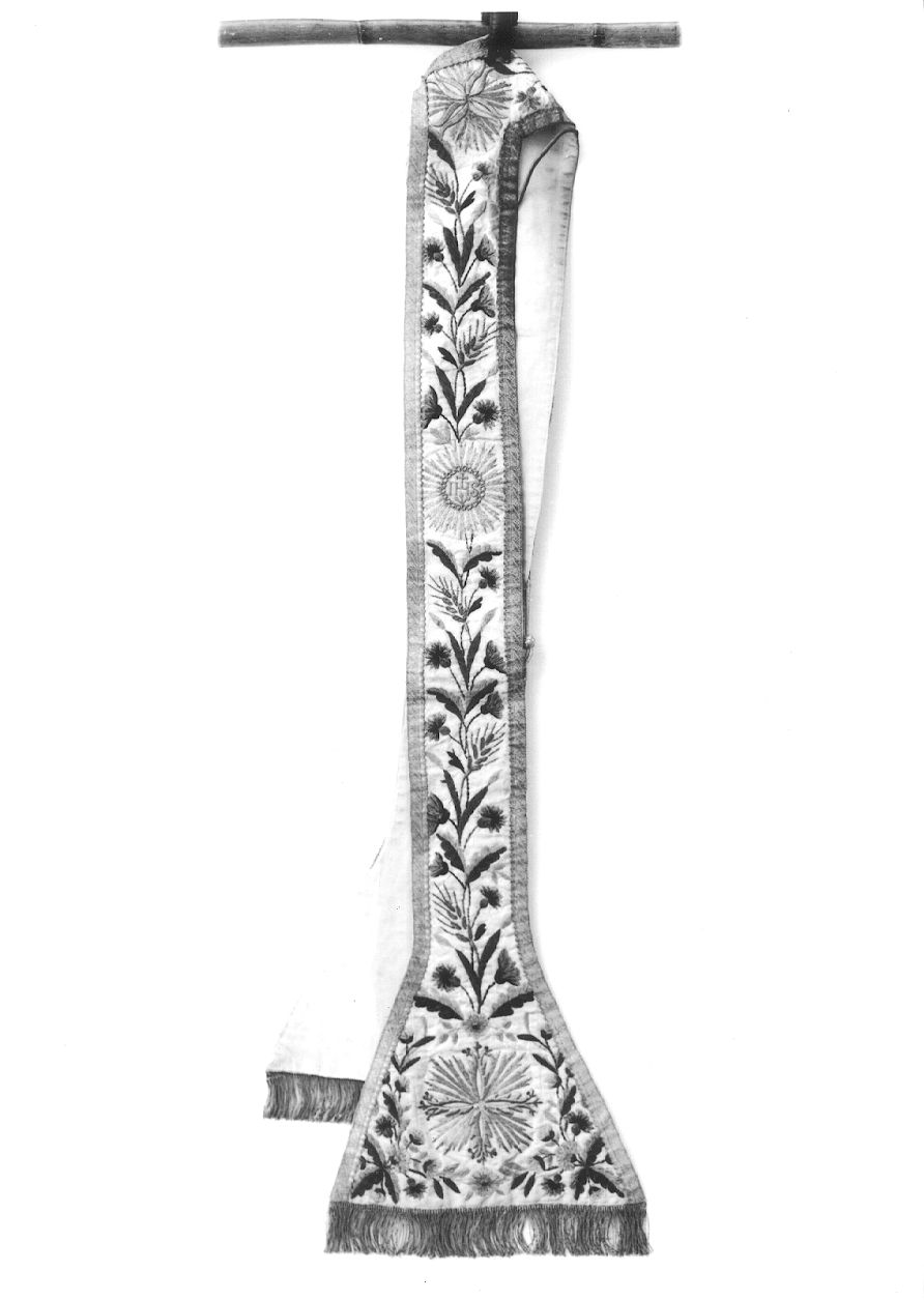 stola, opera isolata - ambito piemontese (prima metà sec. XIX)