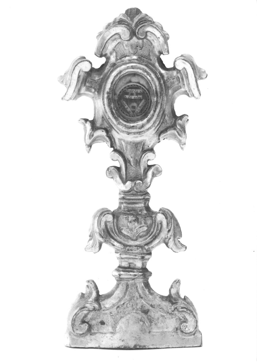 reliquiario, serie - ambito piemontese (metà sec. XVIII)