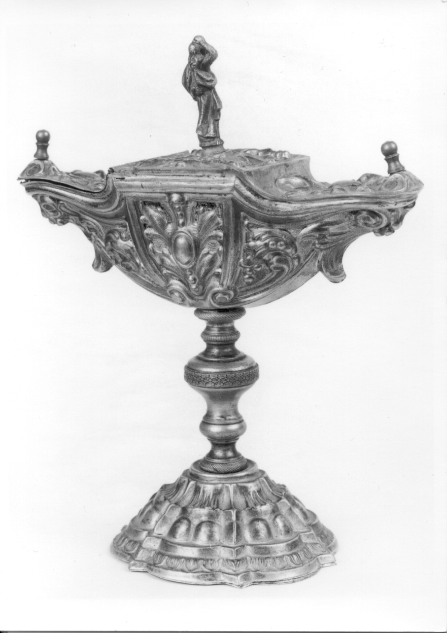 San Giovanni Battista (navicella portaincenso, opera isolata) di Bertarelli Fratelli Ditta (fine/inizio secc. XIX/ XX)