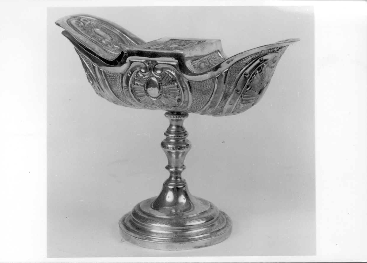 navicella portaincenso, opera isolata - ambito torinese (terzo quarto sec. XIX)