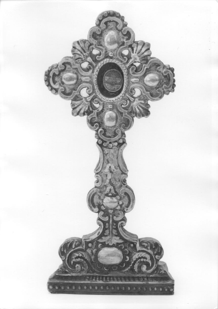 reliquiario - a ostensorio, opera isolata - ambito Francia sud-orientale (fine/inizio secc. XVII/ XVIII)