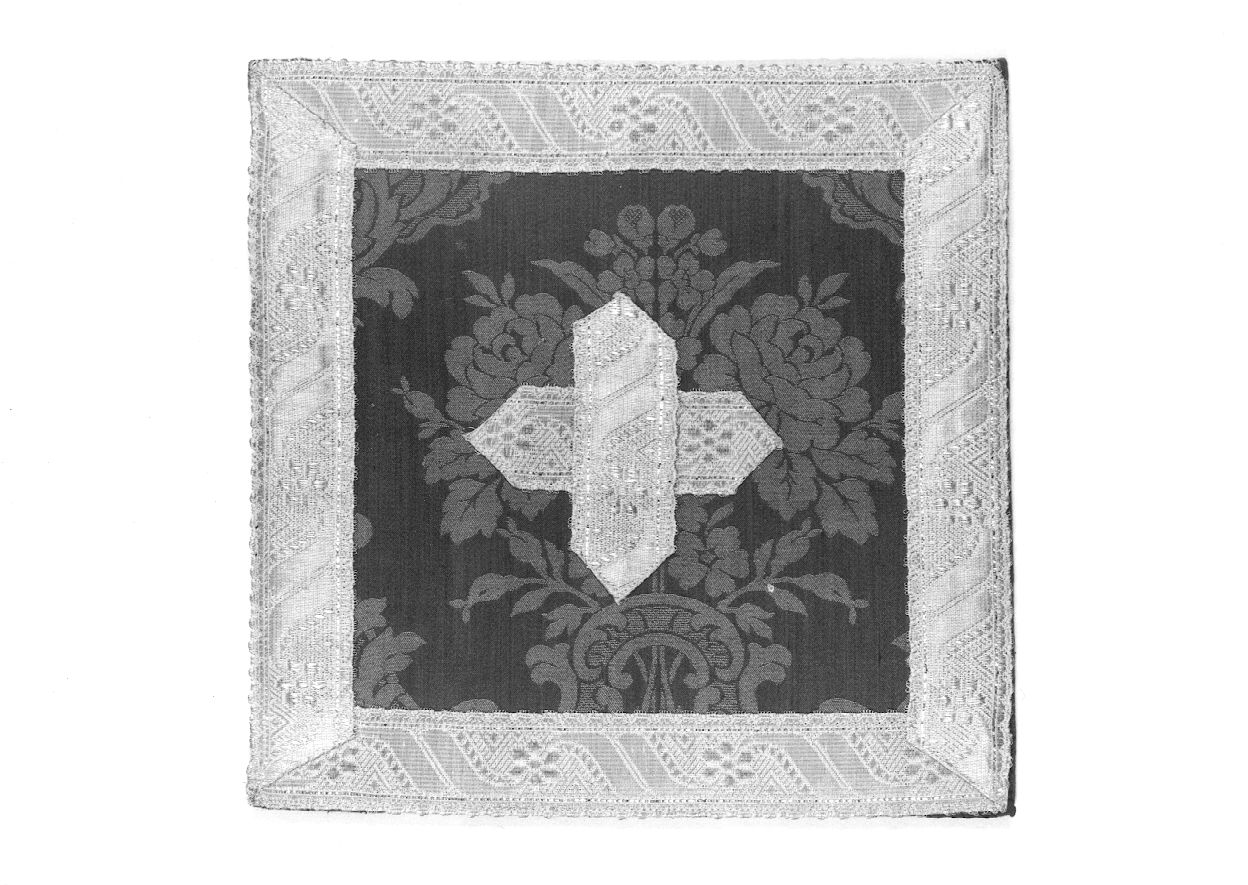 borsa del corporale, opera isolata - manifattura italiana (fine/inizio secc. XIX/ XX)