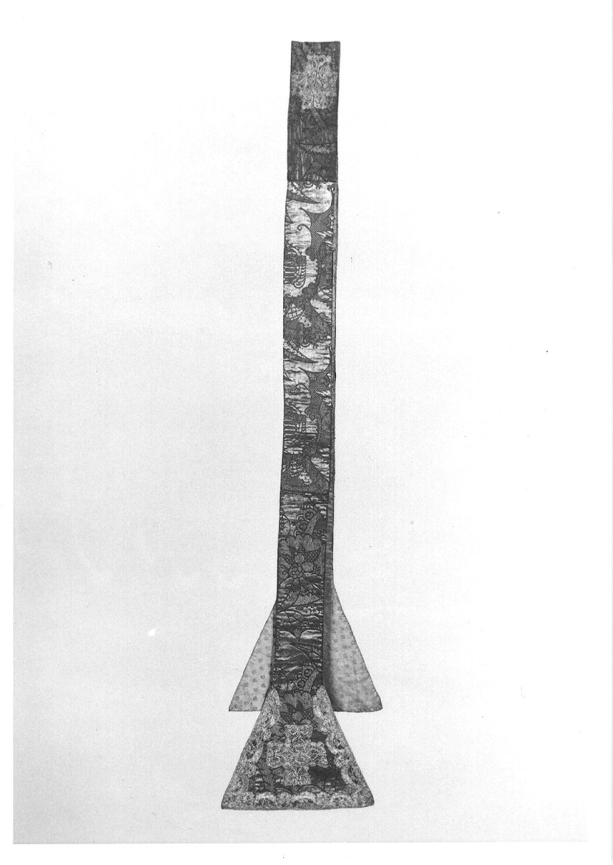 stola, elemento d'insieme - manifattura italiana (inizio sec. XVIII)