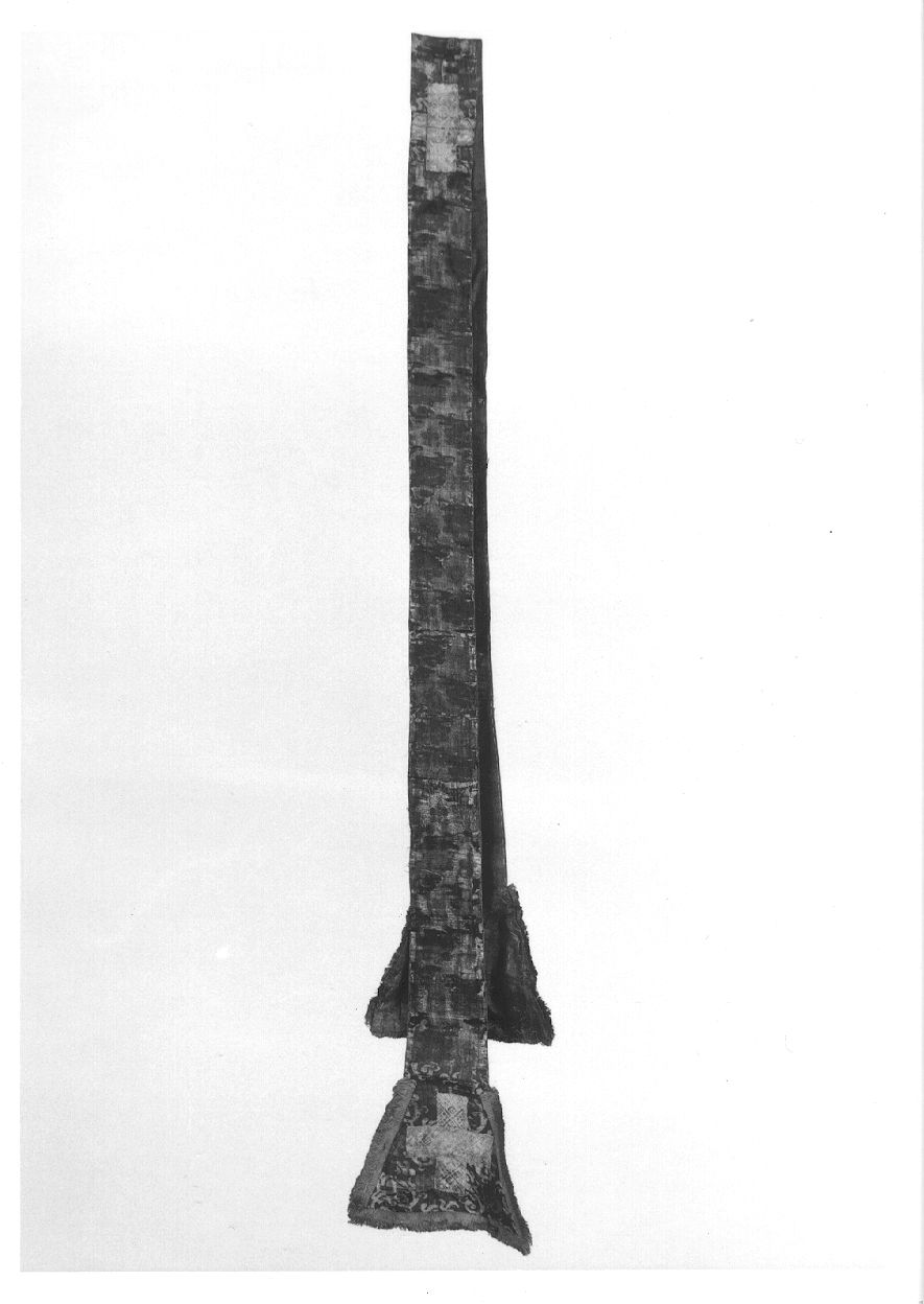 stola, elemento d'insieme - manifattura italiana (primo quarto sec. XVII)