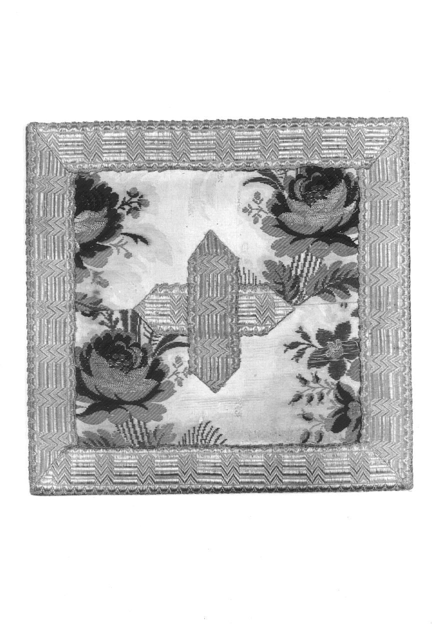 borsa del corporale, opera isolata - manifattura italiana (primo quarto sec. XIX)