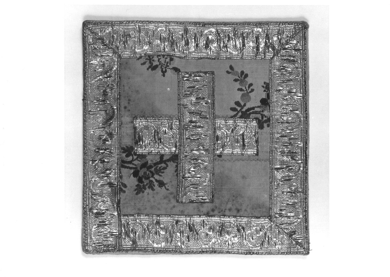 borsa del corporale, opera isolata - manifattura italiana (ultimo quarto sec. XVIII)