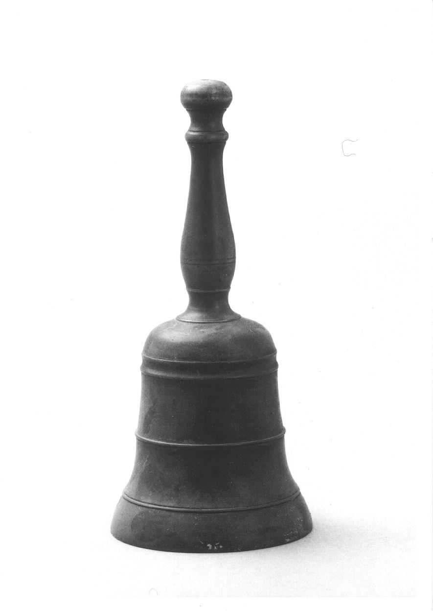 campanello d'altare, opera isolata - bottega piemontese (fine/inizio secc. XIX/ XX)