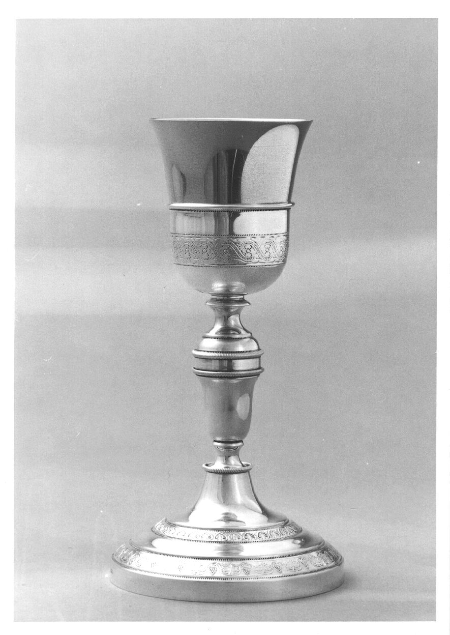 calice, opera isolata - bottega piemontese (seconda metà sec. XIX)
