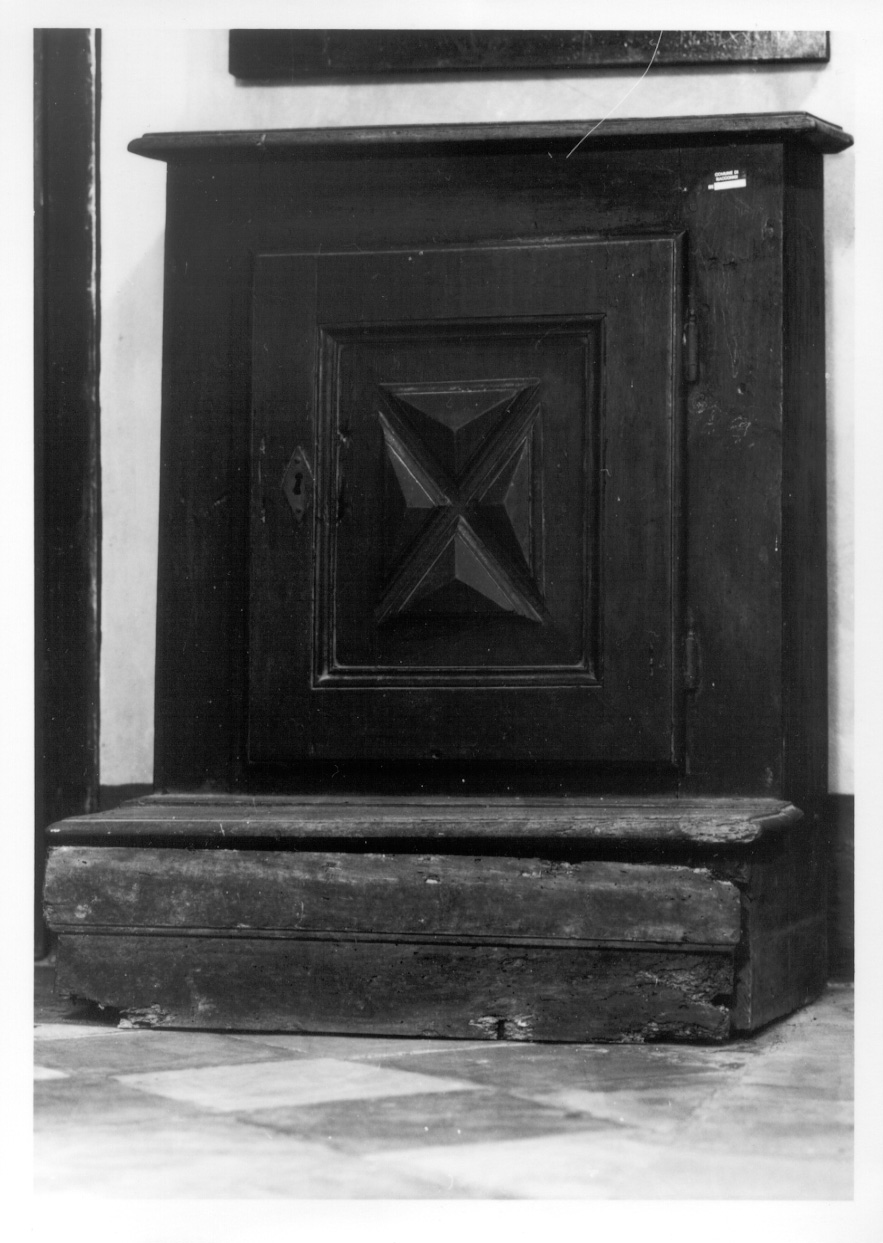 inginocchiatoio, serie - bottega piemontese (seconda metà sec. XIX)