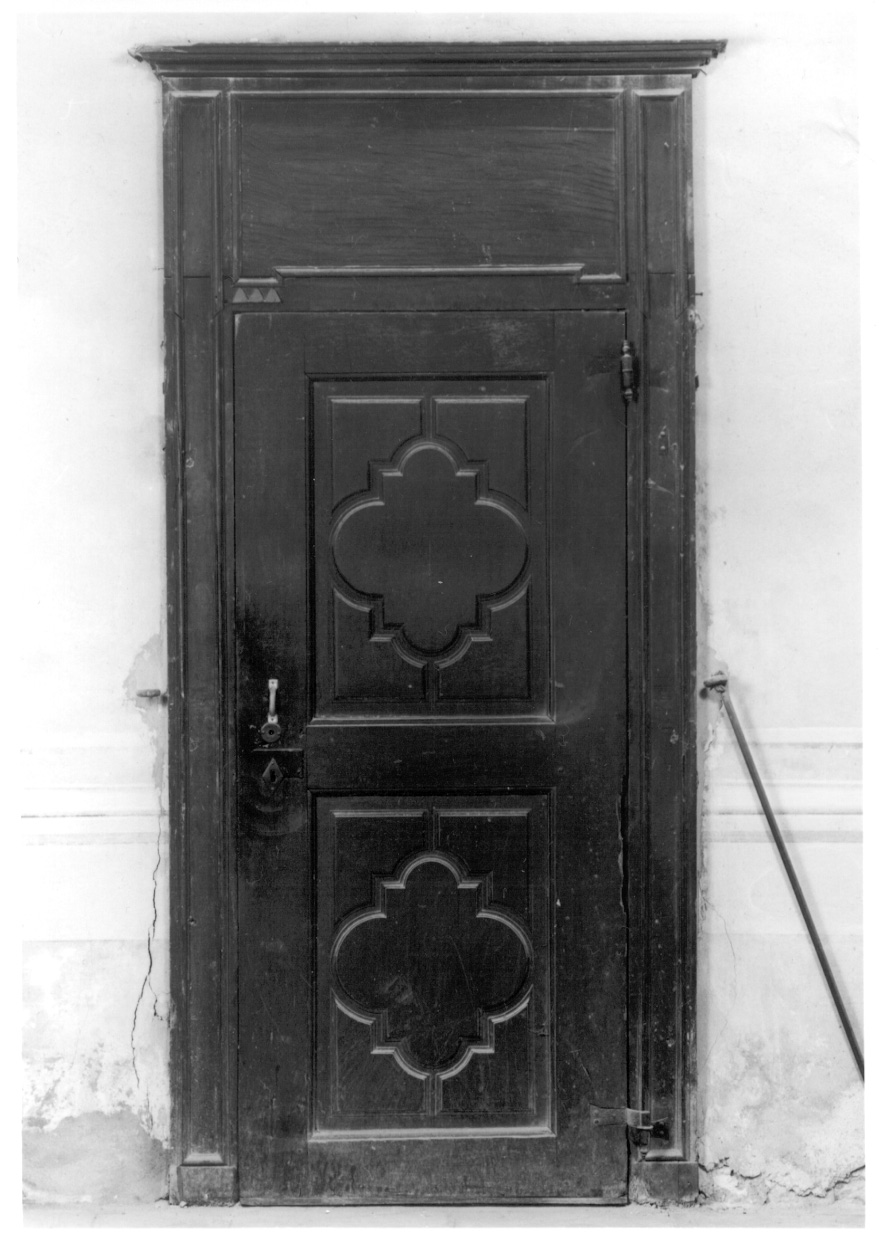 porta, opera isolata - bottega piemontese (ultimo quarto sec. XVIII)