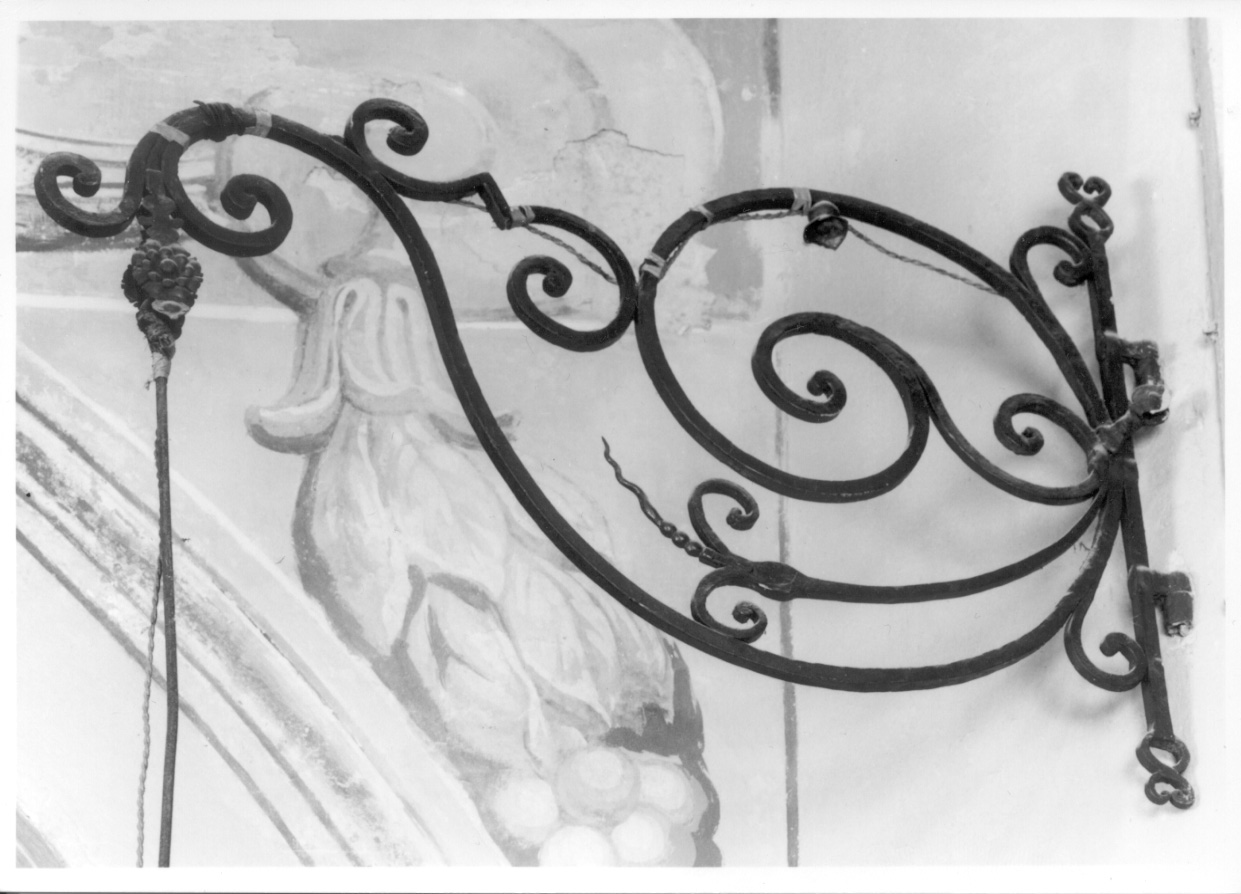 candeliere da parete, serie - ambito piemontese (prima metà sec. XIX)