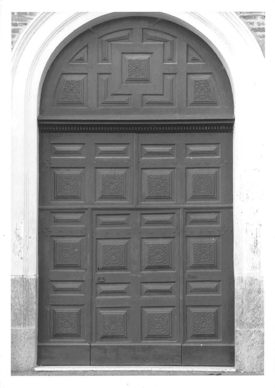 portone, opera isolata - ambito piemontese (metà sec. XIX)