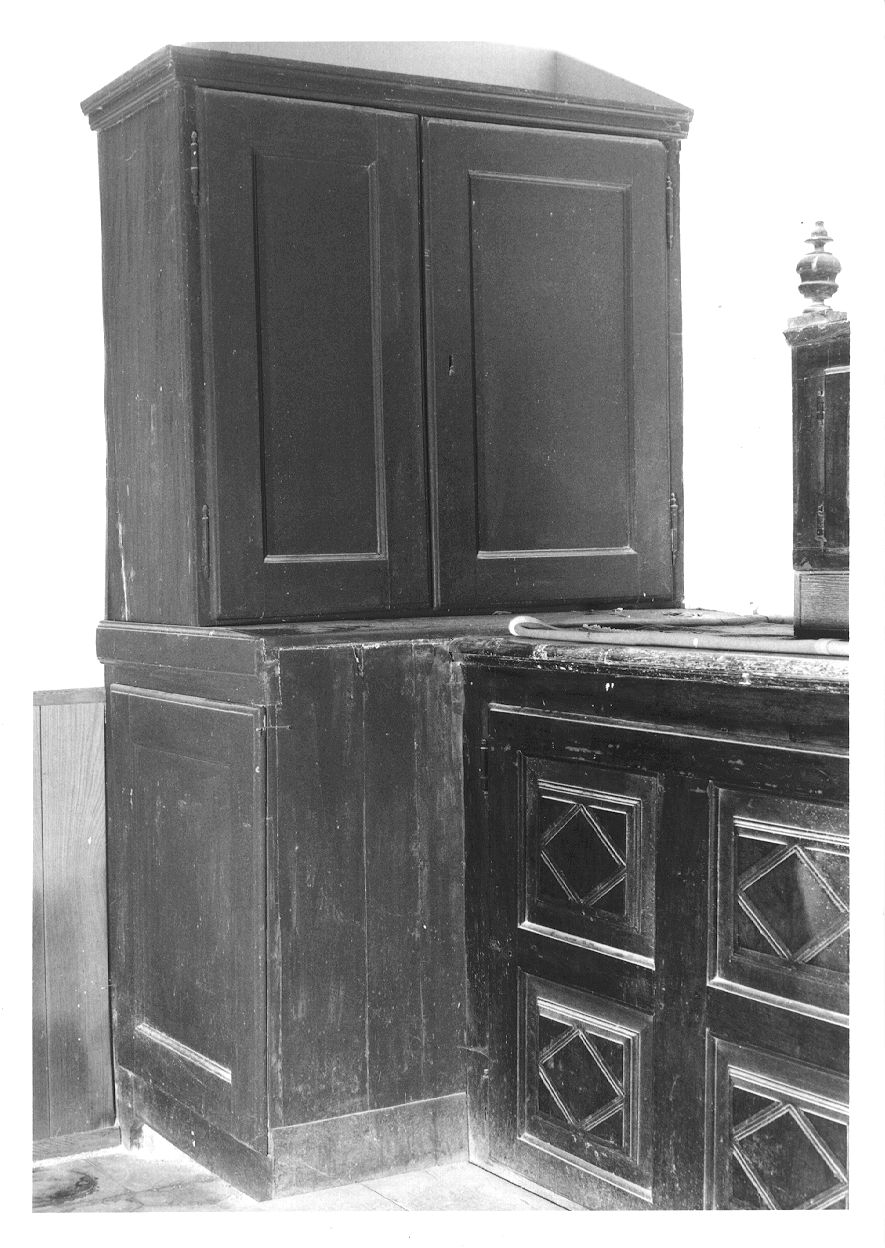 armadio, serie - ambito piemontese (ultimo quarto sec. XVII)