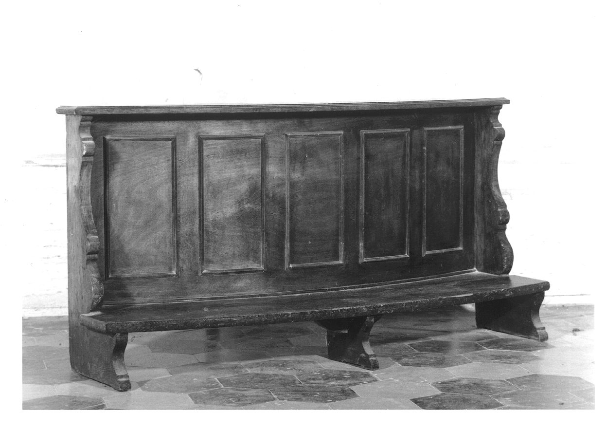 inginocchiatoio, serie - bottega piemontese (secondo quarto sec. XVIII)