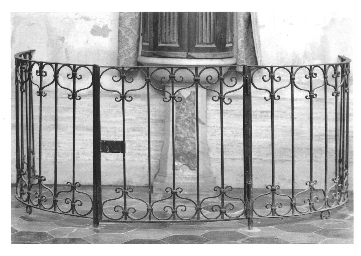 cancello, opera isolata - bottega piemontese (metà sec. XIX)