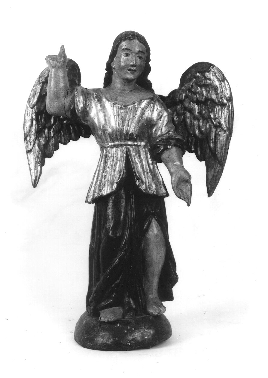 angelo (statua, elemento d'insieme) - bottega franco-piemontese (seconda metà sec. XVII)