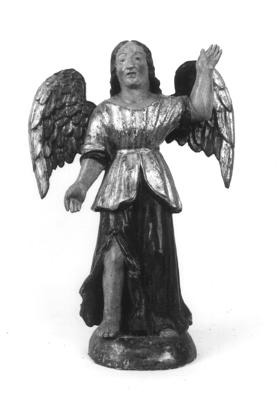 angelo (statua, elemento d'insieme) - bottega franco-piemontese (seconda metà sec. XVII)