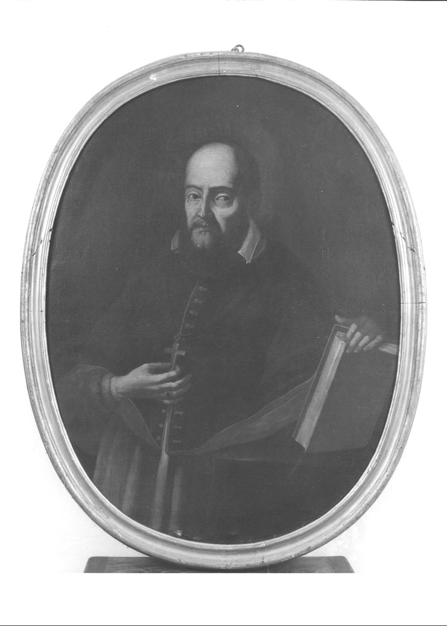 SAN FRANCESCO DI SALES (dipinto, opera isolata) - ambito franco-piemontese (prima metà sec. XVIII)