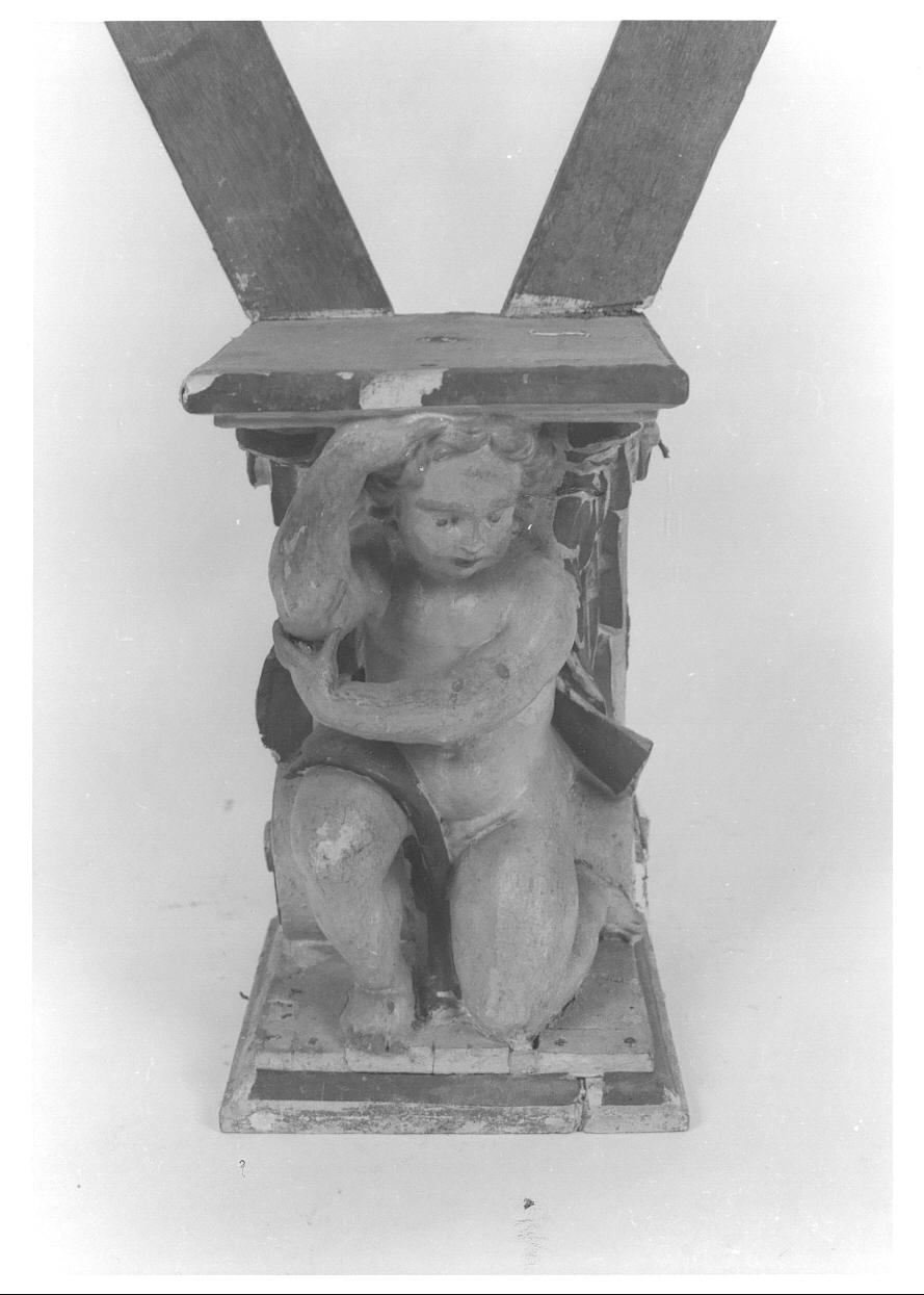 TELAMONE (basamento, opera isolata) - ambito piemontese (primo quarto sec. XVIII)