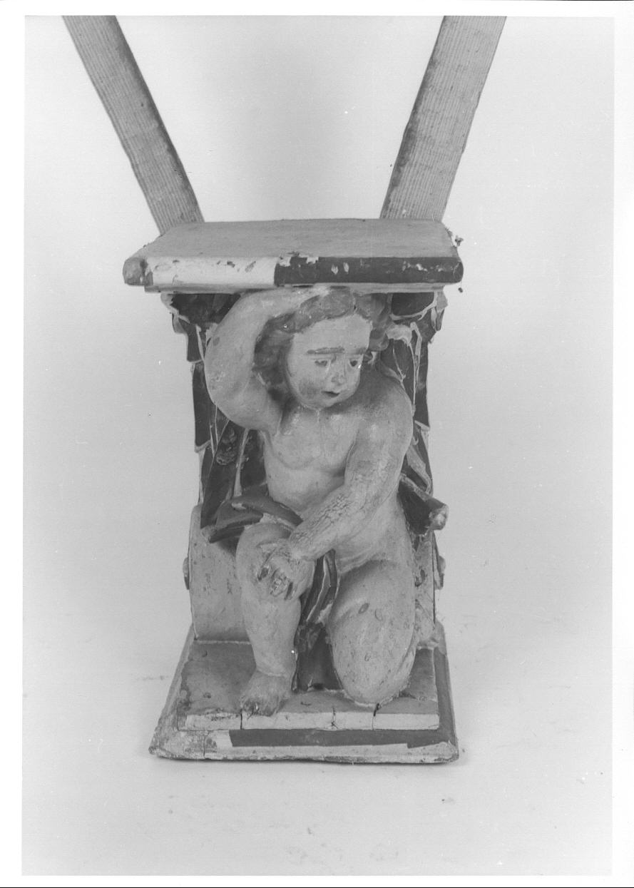 TELAMONE (basamento, opera isolata) - ambito piemontese (primo quarto sec. XVIII)